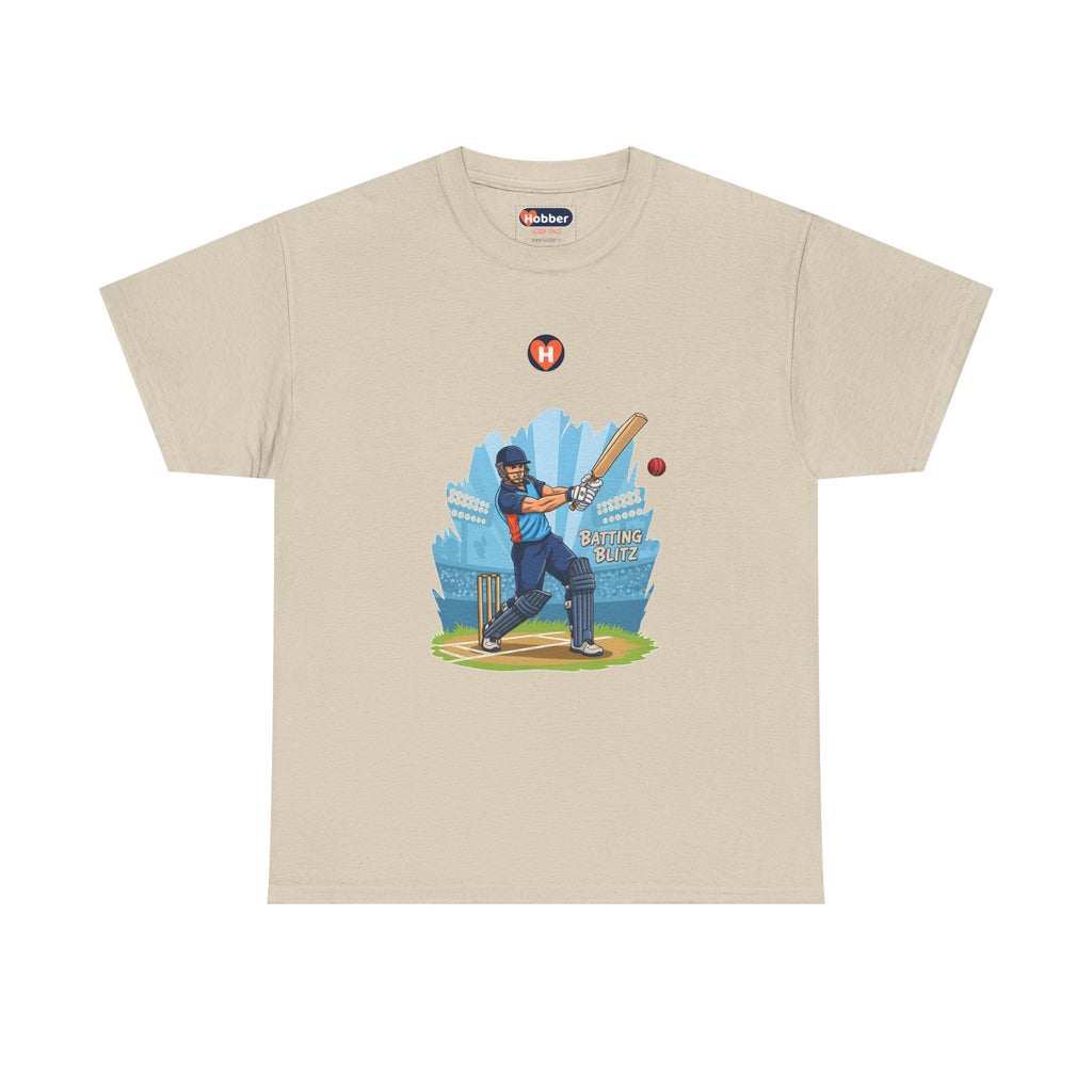 Hobber Mens Sports & Adventure T-Shirt, #25 Cricket
