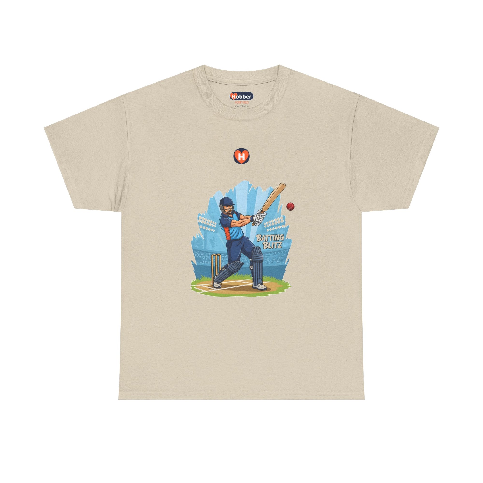 Hobber Mens Sports & Adventure T-Shirt, #25 Cricket