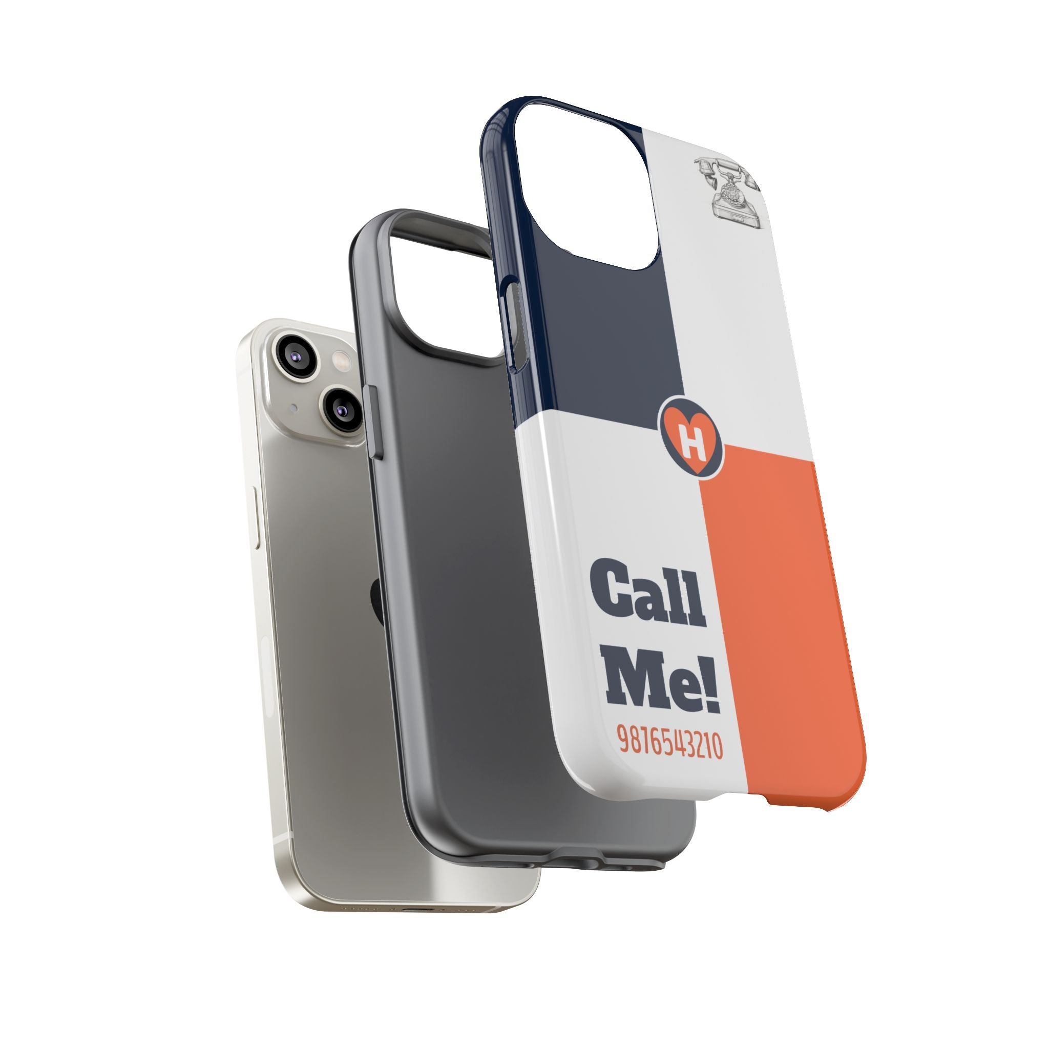 Hobber CallMe: Stylish Phone Case for Tough Protection, Customizable Cover, Durable Design