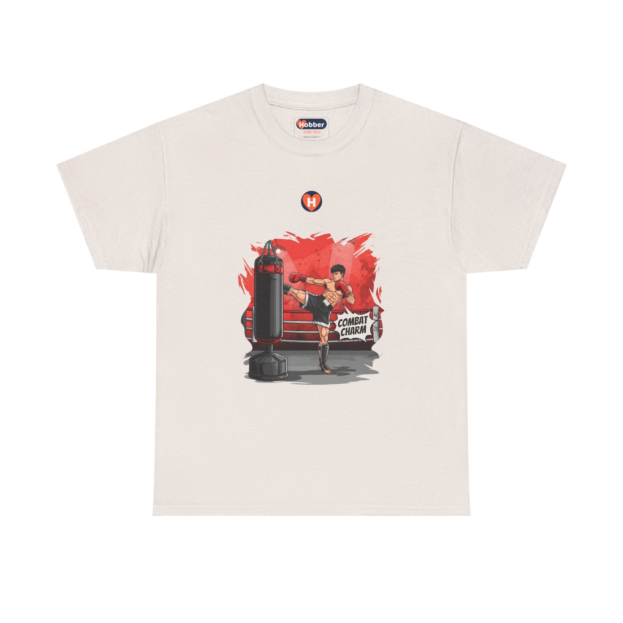 Hobber Mens Sports & Adventure T-Shirt, #48 Kickboxing