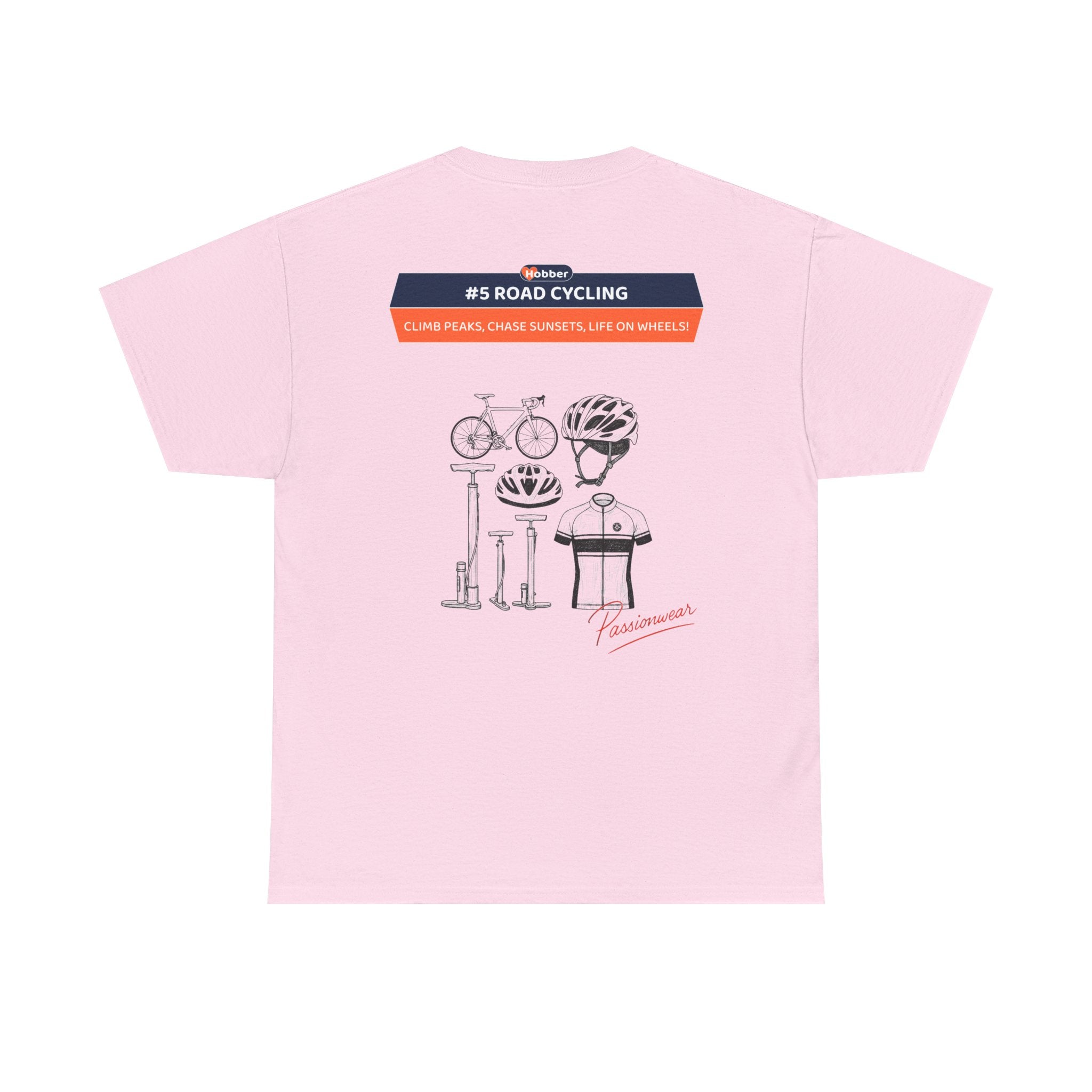Hobber Unisex Sports & Adventure T-Shirt, #5 Road cycling