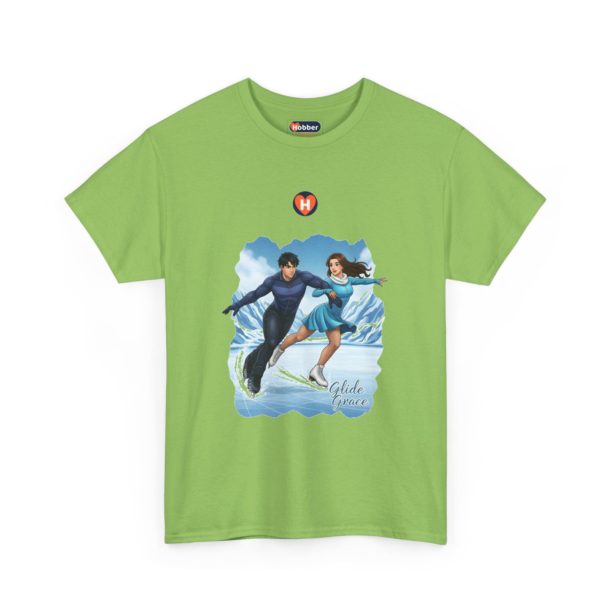 Hobber Unisex Sports & Adventure T-Shirt, #15 Skating (Ice)