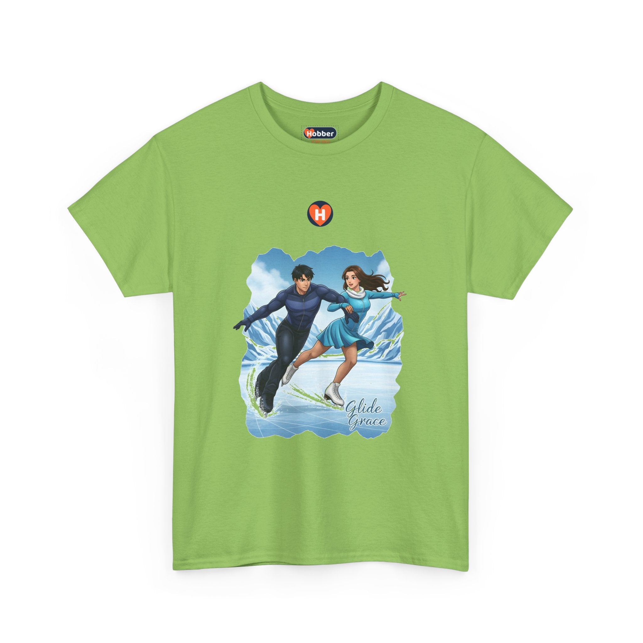 Hobber Unisex Sports & Adventure T-Shirt, #15 Skating (Ice)